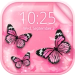 Logo of Pink Butterfly Live Wallpaper android Application 